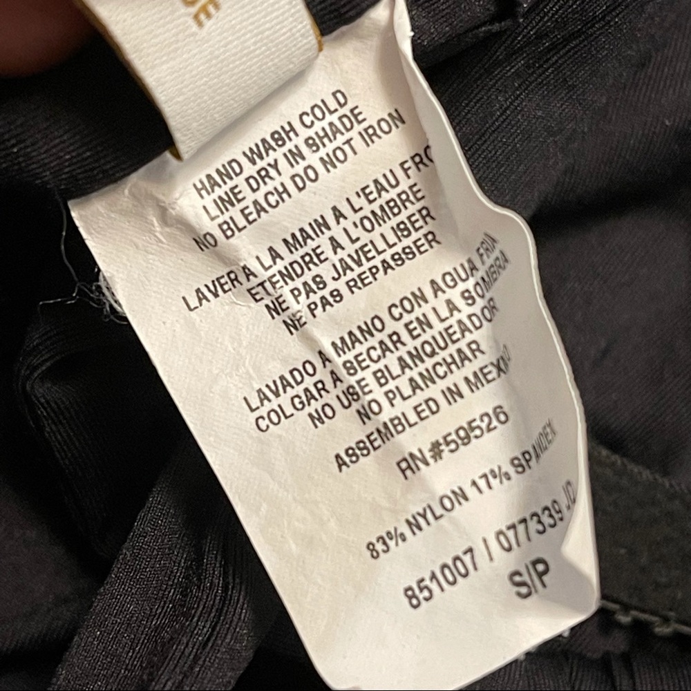 BECCA Black Skylar Plunge One Piece Swimsuit - Picture 12 of 12